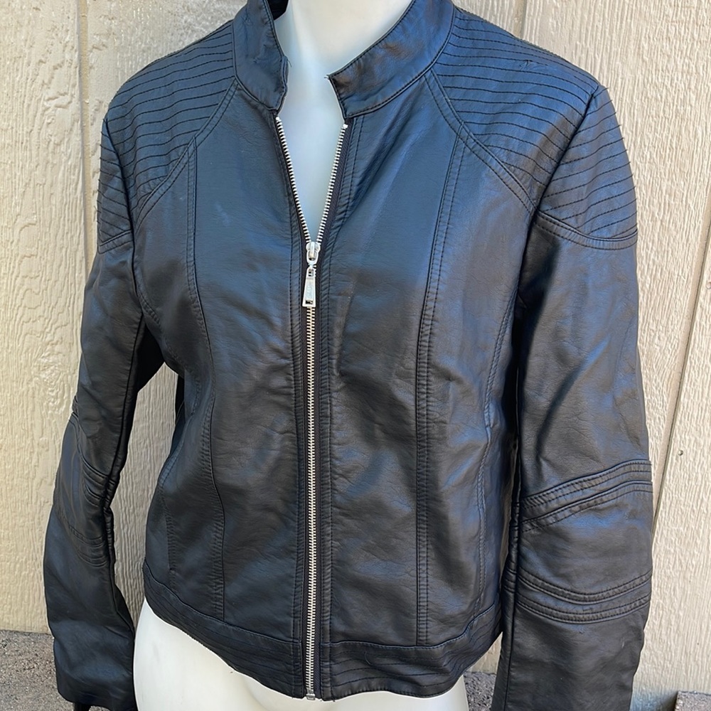 Odyn Moto Jacket Black L